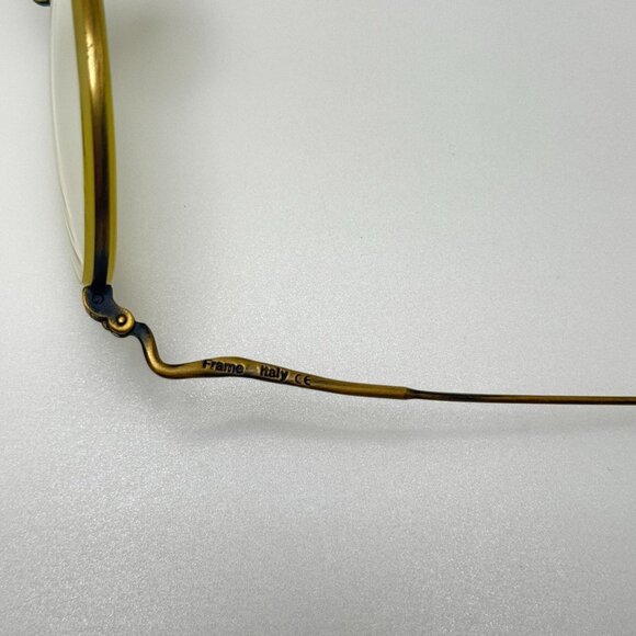 Lauren Hutton LH99 Gold Ant Italy Eyeglasses Eye Glasses Frames main image 4